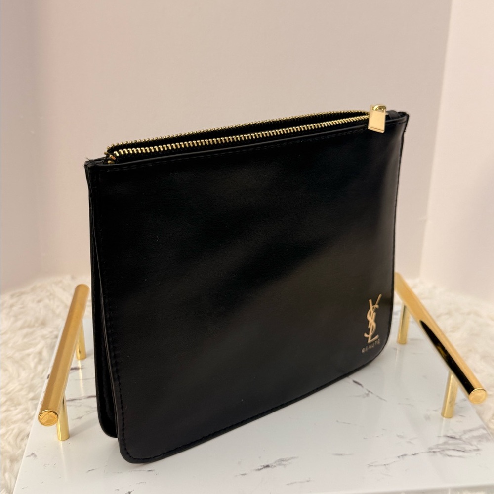 Sold!!! ❌❌❌ Preowned Yves Saint Laurent Beauty GWP Makeup Pouch
